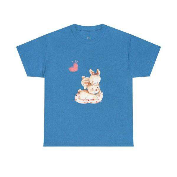 New Men Couple Bunny Love Tee - Image 50