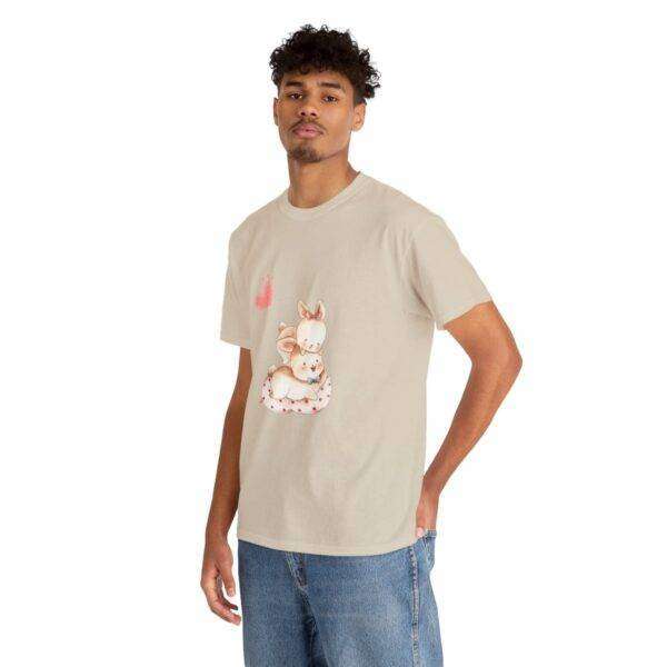 New Men Couple Bunny Love Tee - Image 28