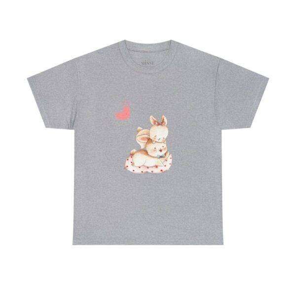 New Men Couple Bunny Love Tee - Image 32