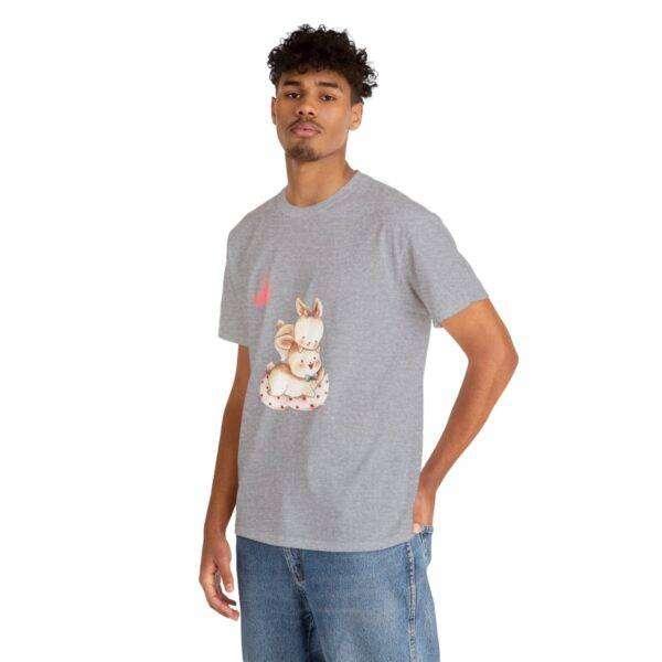 New Men Couple Bunny Love Tee - Image 34