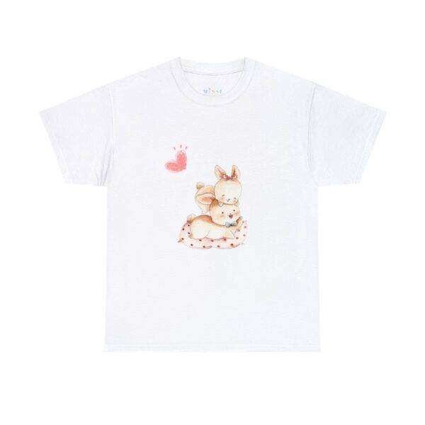 New Men Couple Bunny Love Tee - Image 14