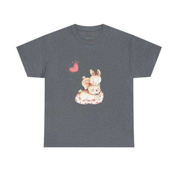 New Men Couple Bunny Love Tee - Image 38