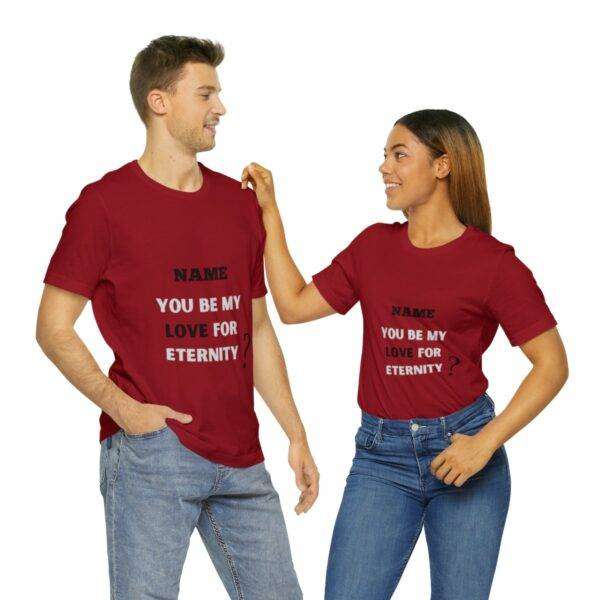 New Unisex Valentine Personalized T-shirt - Image 34