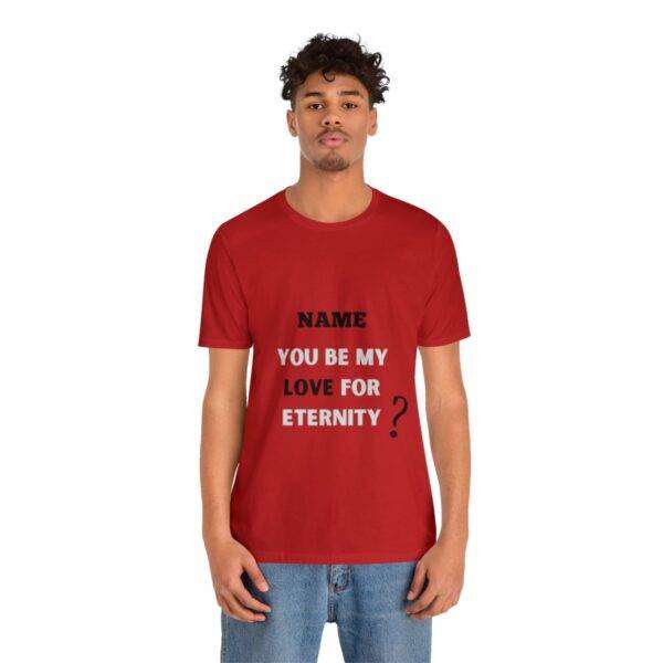 New Unisex Valentine Personalized T-shirt