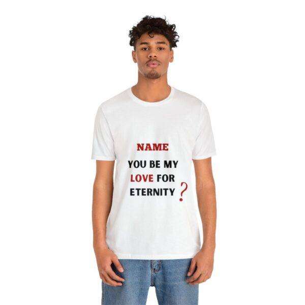 New Unisex Valentine Personalized T-shirt - Image 8