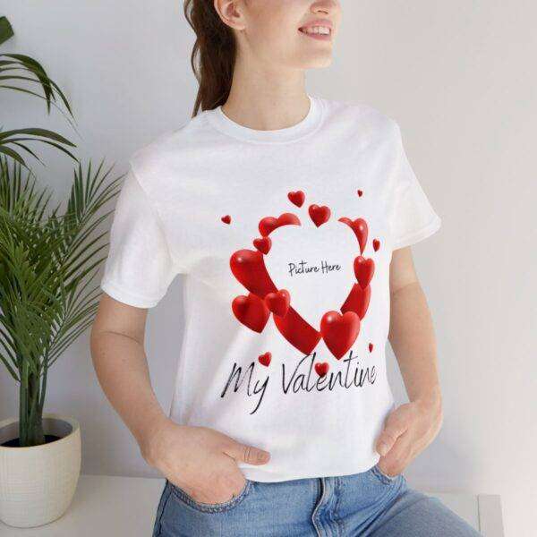Awesome Unisex My Valentine Tee - Image 6