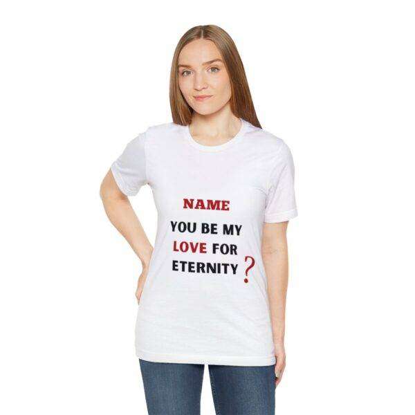 New Unisex Valentine Personalized T-shirt - Image 11