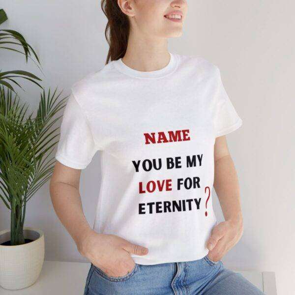 New Unisex Valentine Personalized T-shirt - Image 12
