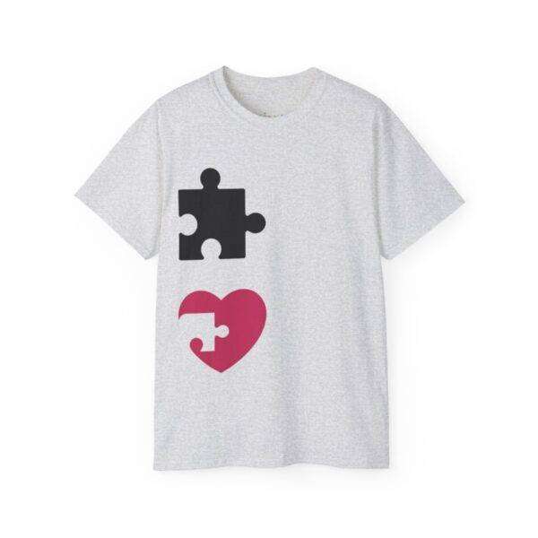 Amazing Man Couple Puzzle Love Tee - Image 16