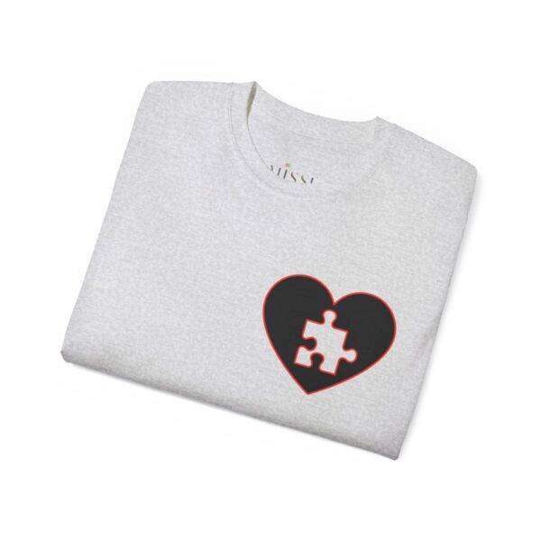 New Woman Couple Puzzle Love Tee - Image 17