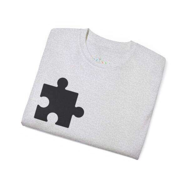 Amazing Man Couple Puzzle Love Tee - Image 19