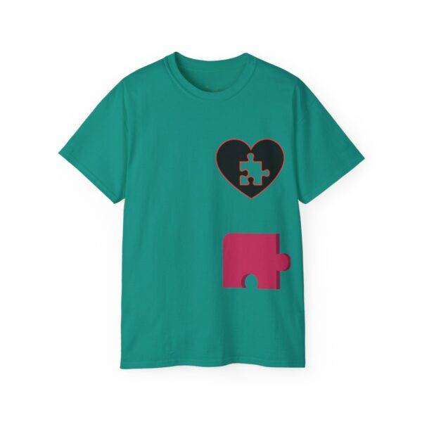 New Woman Couple Puzzle Love Tee - Image 38
