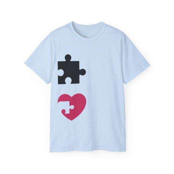 Amazing Man Couple Puzzle Love Tee - Image 58