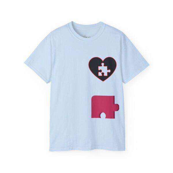 New Woman Couple Puzzle Love Tee - Image 44