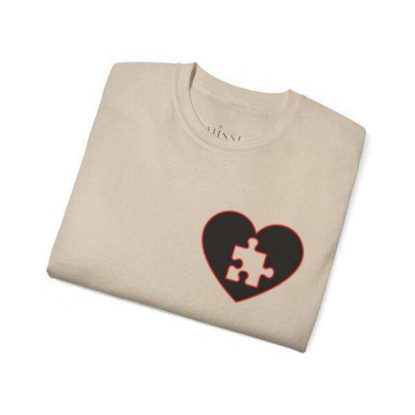 New Woman Couple Puzzle Love Tee - Image 23
