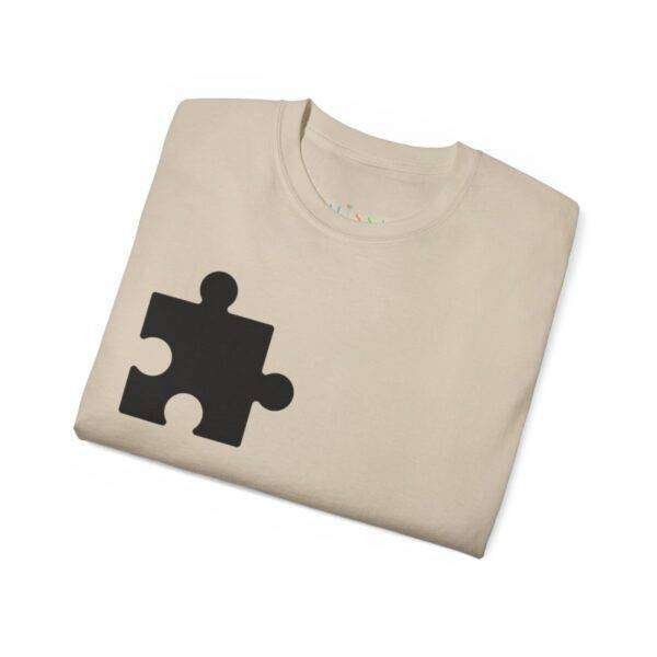 Amazing Man Couple Puzzle Love Tee - Image 26