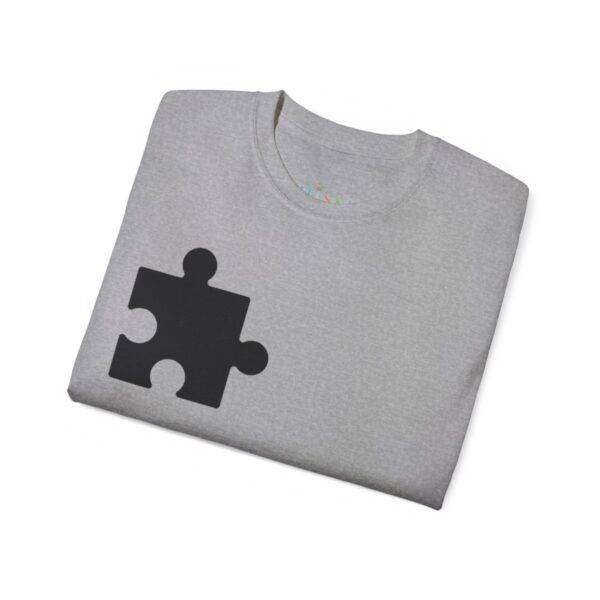 Amazing Man Couple Puzzle Love Tee - Image 33