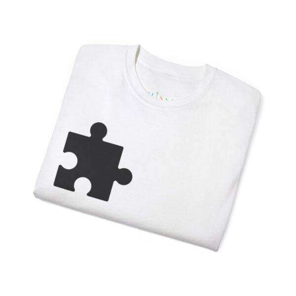 Amazing Man Couple Puzzle Love Tee - Image 12