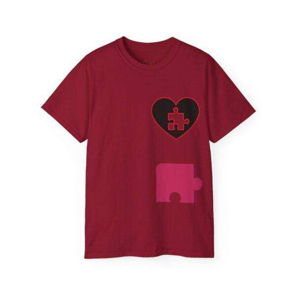 New Woman Couple Puzzle Love Tee - Image 50