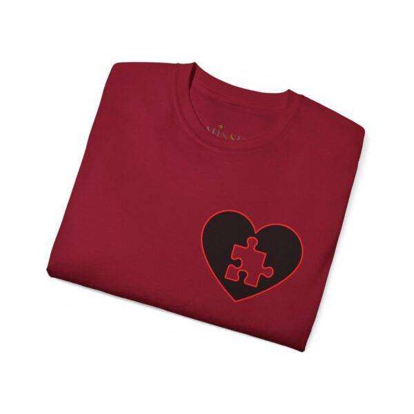 New Woman Couple Puzzle Love Tee - Image 53