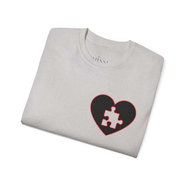 New Woman Couple Puzzle Love Tee - Image 29