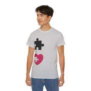Amazing Man Couple Puzzle Love Tee