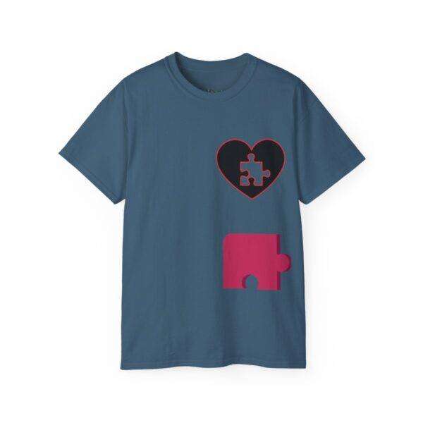 New Woman Couple Puzzle Love Tee - Image 2