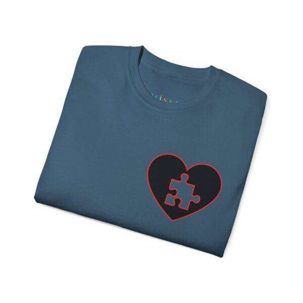 New Woman Couple Puzzle Love Tee - Image 5