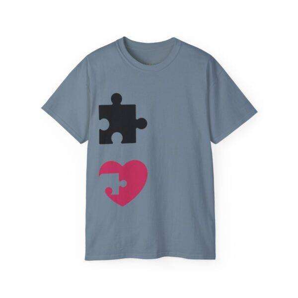 Amazing Man Couple Puzzle Love Tee - Image 65