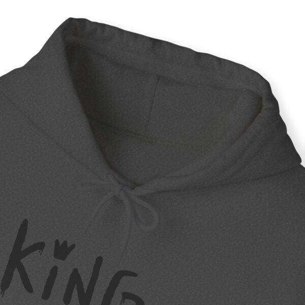 Men's 'King Heart' Hooded Sweatshirt - Image 41