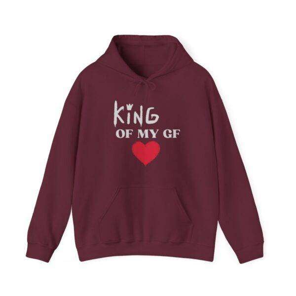 Men's 'King Heart' Hooded Sweatshirt - Image 31