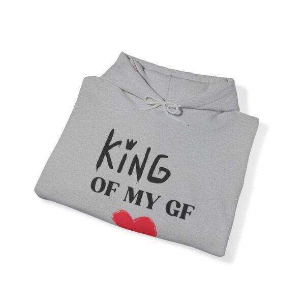 Men's 'King Heart' Hooded Sweatshirt - Image 26
