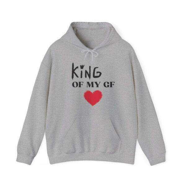 Men's 'King Heart' Hooded Sweatshirt - Image 23