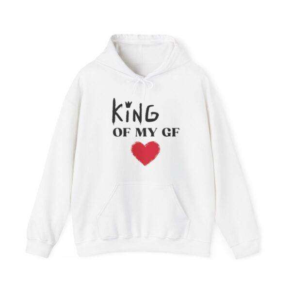 Men's 'King Heart' Hooded Sweatshirt - Image 8