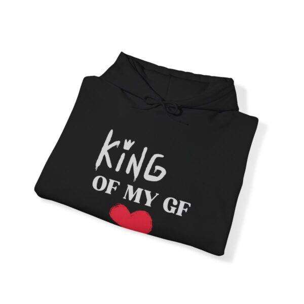 Men's 'King Heart' Hooded Sweatshirt - Image 18