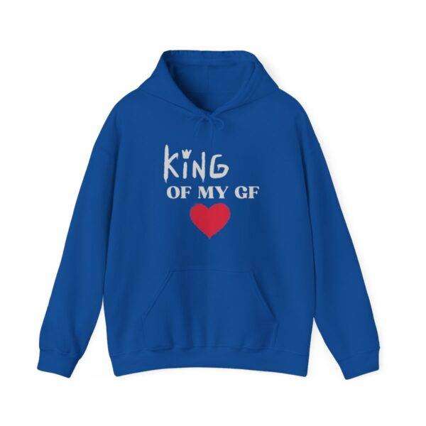 Men's 'King Heart' Hooded Sweatshirt - Image 59