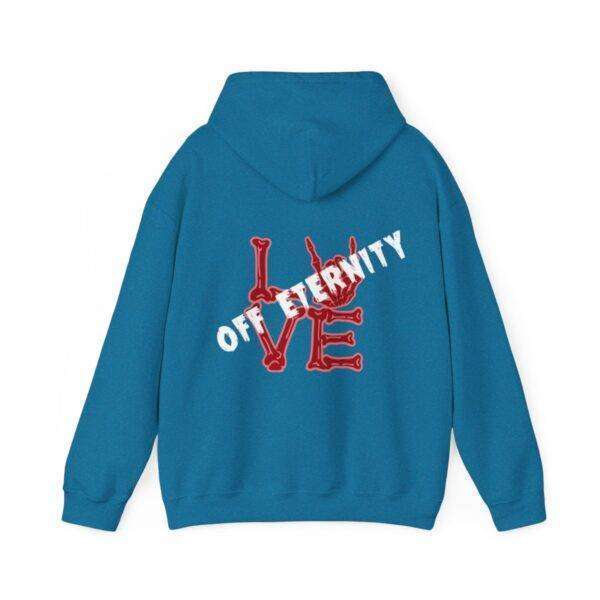 Unisex Eternity Love Hooded Sweatshirt - Image 48