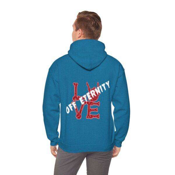 Unisex Eternity Love Hooded Sweatshirt - Image 46