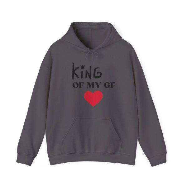 Men's 'King Heart' Hooded Sweatshirt - Image 52