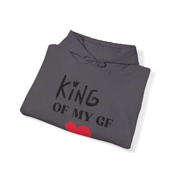Men's 'King Heart' Hooded Sweatshirt - Image 54