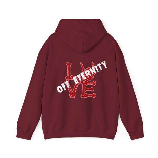 Unisex Eternity Love Hooded Sweatshirt - Image 57
