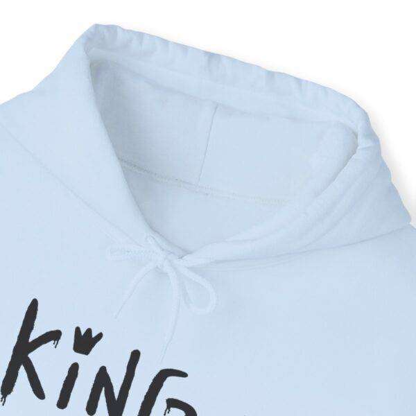 Men's 'King Heart' Hooded Sweatshirt - Image 48