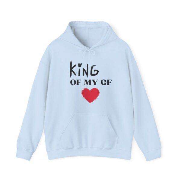 Men's 'King Heart' Hooded Sweatshirt - Image 45