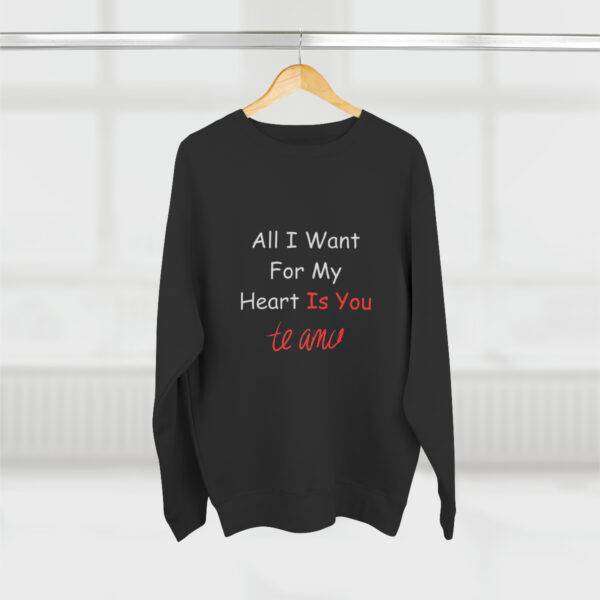 New All I Want Couple Sweatshirt - Image 23