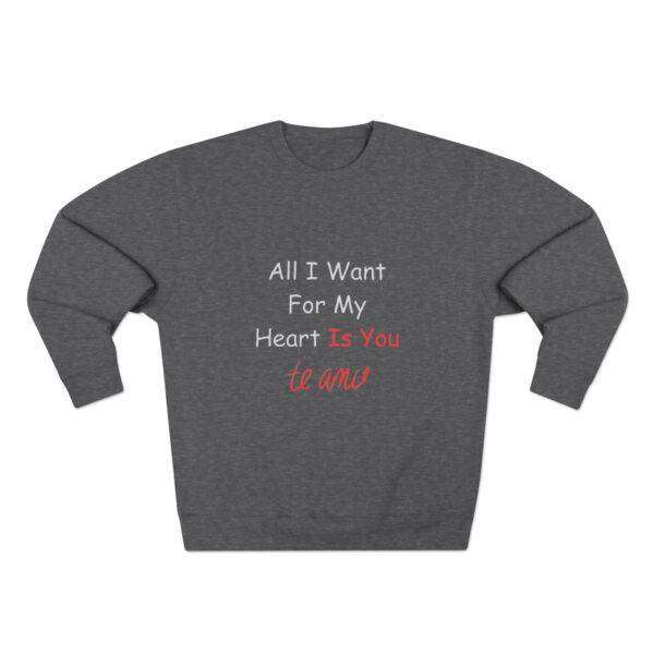 New All I Want Couple Sweatshirt - Image 14