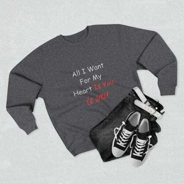 New All I Want Couple Sweatshirt - Image 16