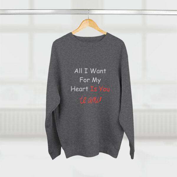 New All I Want Couple Sweatshirt - Image 17