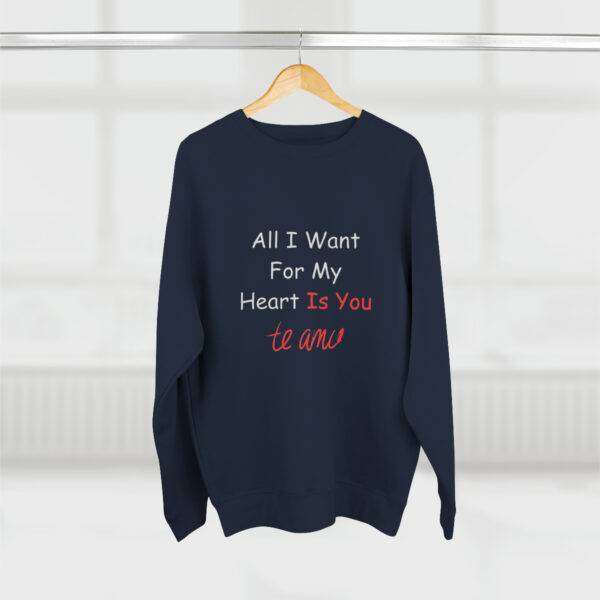 New All I Want Couple Sweatshirt - Image 35