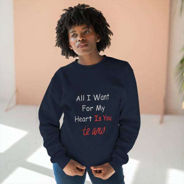 New All I Want Couple Sweatshirt - Image 36