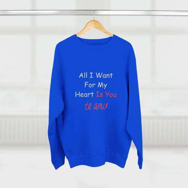 New All I Want Couple Sweatshirt - Image 29